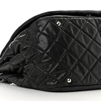 Chanel Caviar Timeless CC Accordion Flap Black 9 of 12