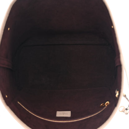 Louis Vuitton Empreinte Monogram Giant Neverfull MM Tourterelle 6 of 12