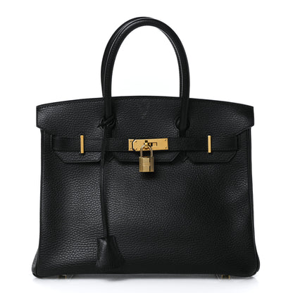 Hermes Ardennes Birkin 30 Black 1 of 9