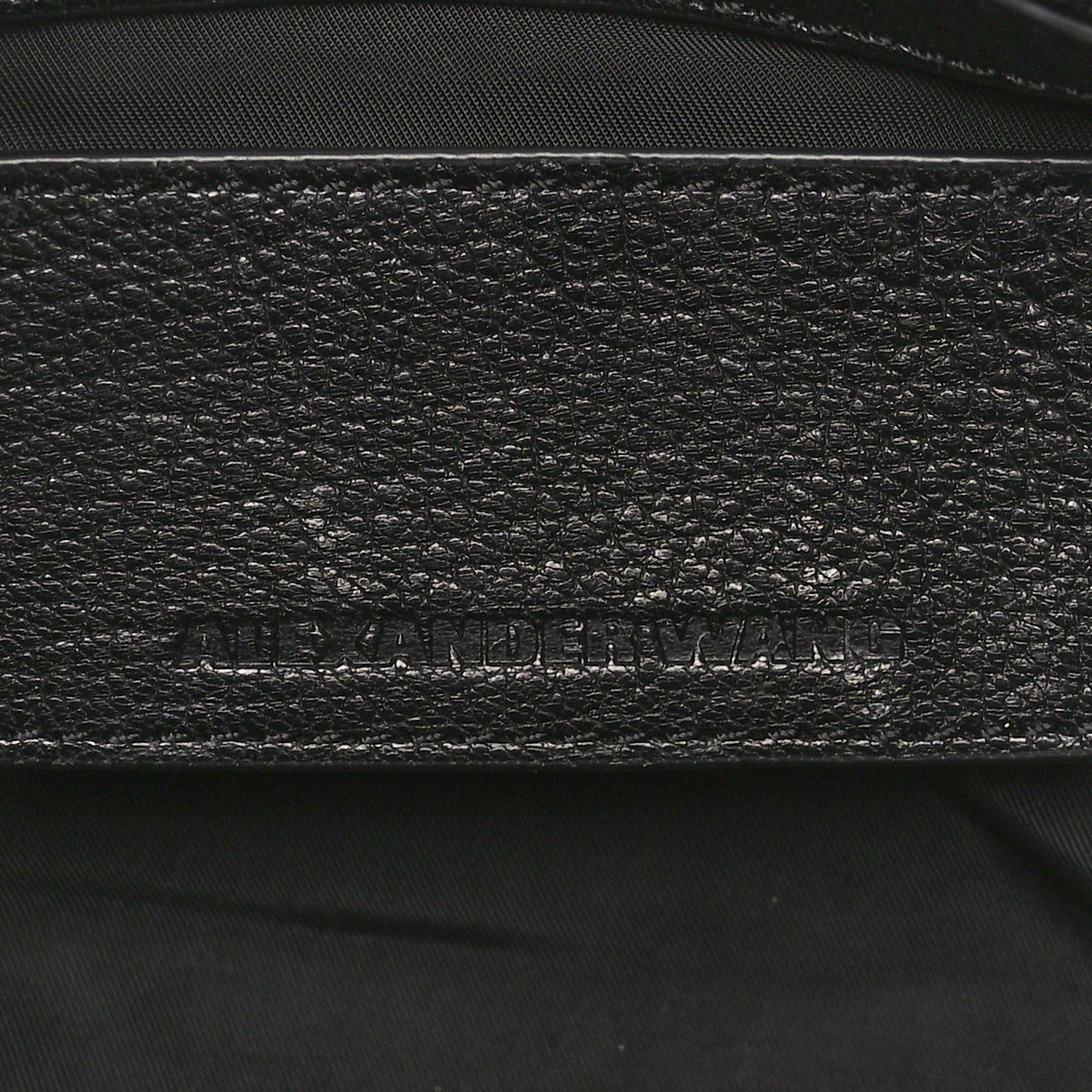 Alexander Wang Pebbled Lambskin Mini Rockie Black Rhodium Hardware Black Rhodium Hardware 6 of 9