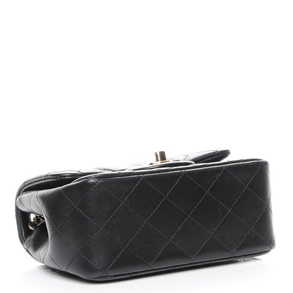 Chanel Lambskin Quilted Mini Square Flap Black 4 of 8