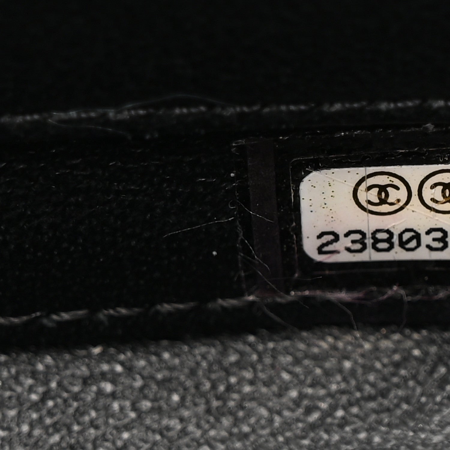 Chanel Caviar Quilted Small CC Filigree Vanity Case White Black 7 of 11