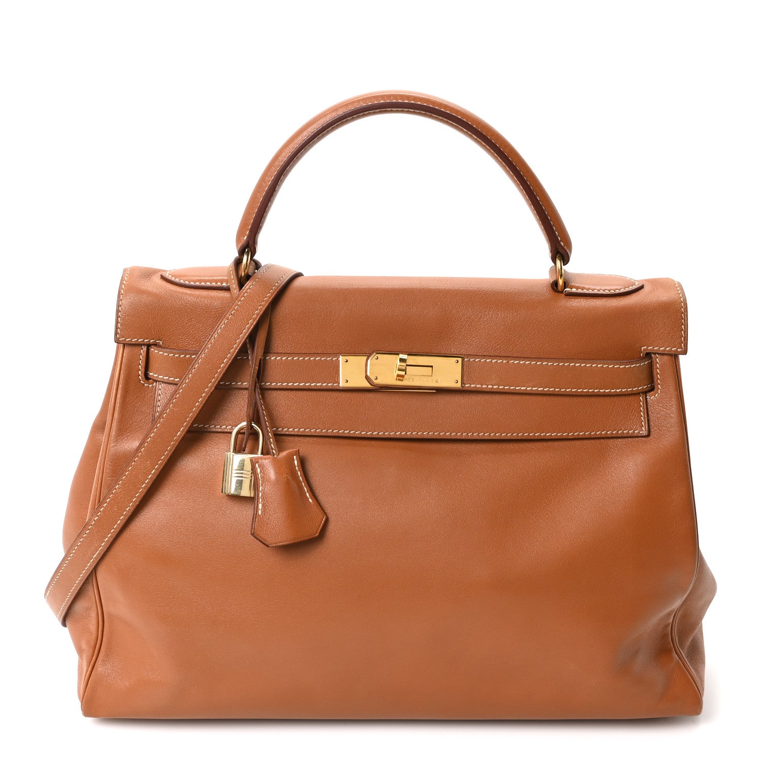 Hermes Gulliver Kelly Retourne 32 Gold 1 of 10