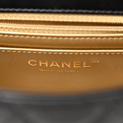 Chanel Lambskin Quilted Mini Pearl Crush Flap Black 6 of 10