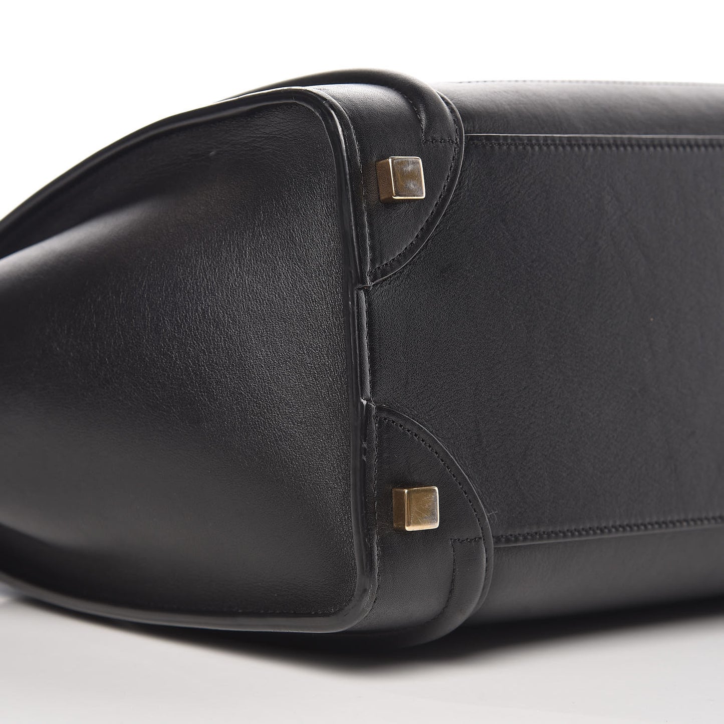 Smooth Calfskin Micro Luggage Black