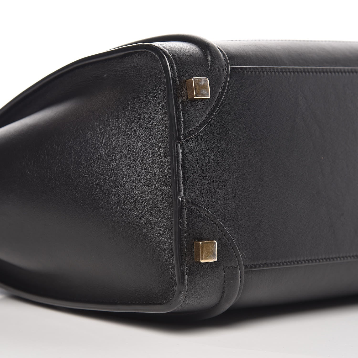 Celine Smooth Calfskin Micro Luggage Black 5 of 10