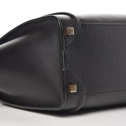 Celine Smooth Calfskin Micro Luggage Black 5 of 10