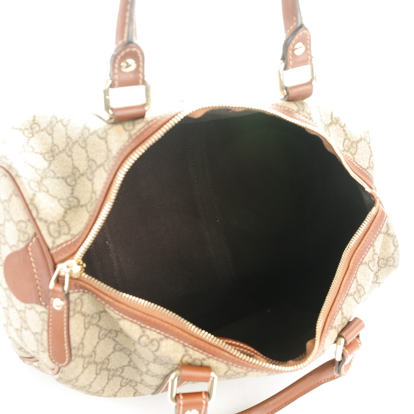 GG Plus Monogram Medium Joy Boston Brown