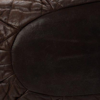 Chanel Iridescent Calfskin Quilted Large In The Mix Tote Brown 11 of 12