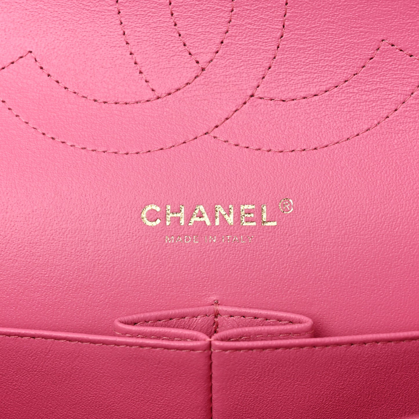 Caviar Quilted Jumbo Double Flap Pink