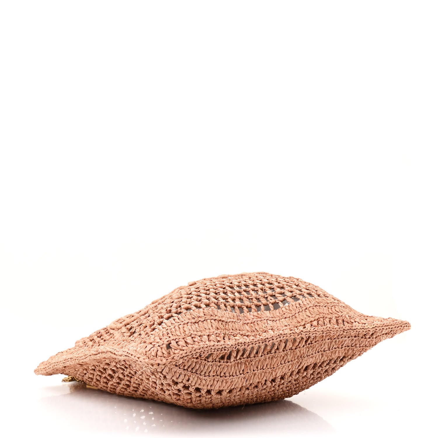 Chloe Raffia Summer Banana Tote Summery Beige 4 of 11