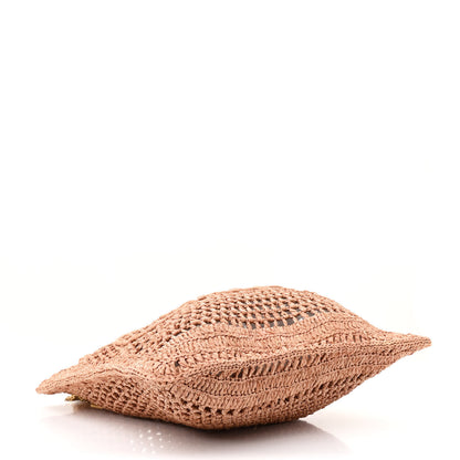 Chloe Raffia Summer Banana Tote Summery Beige 4 of 11