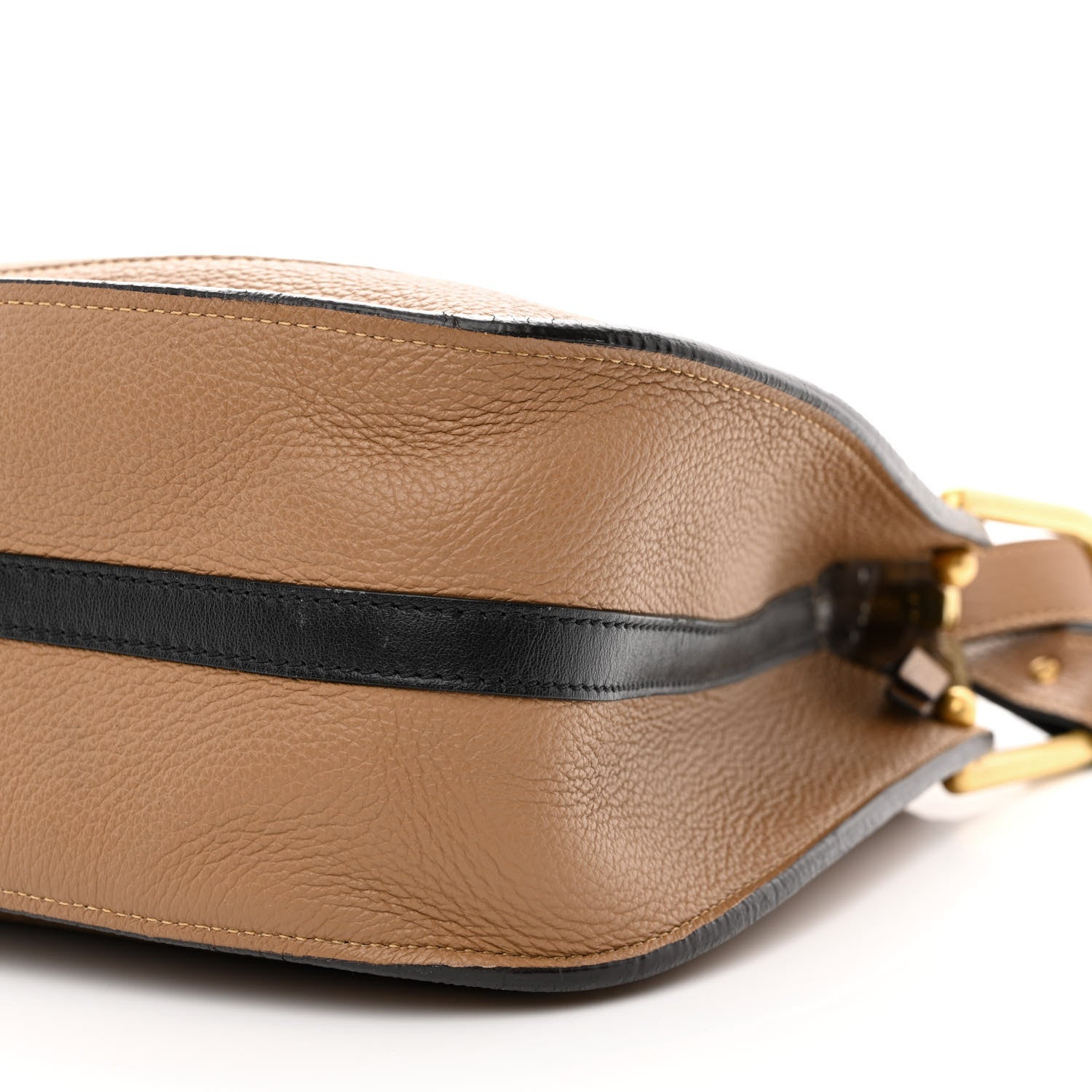 Chloe Grained Calfskin Small Hayley Hobo Nut 10 of 11