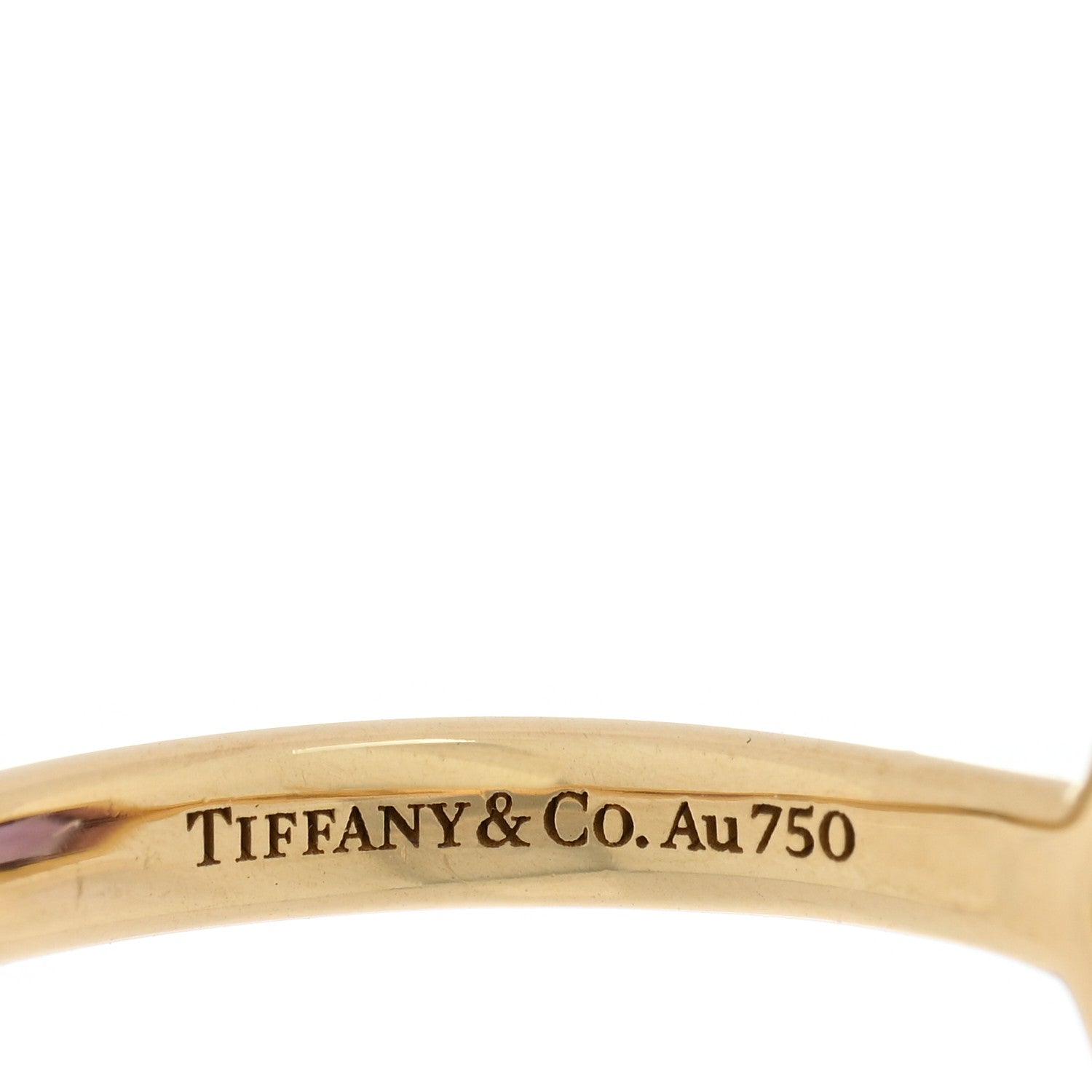 Tiffany 18K Yellow Gold Amethyst Small Paloma Picasso Studio Hexagon Ring 47 4 4 of 5