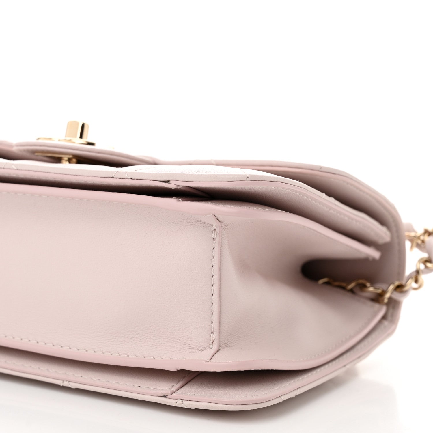 Chanel Calfskin Quilted Coco Lady Flap Light Purple 10 of 11