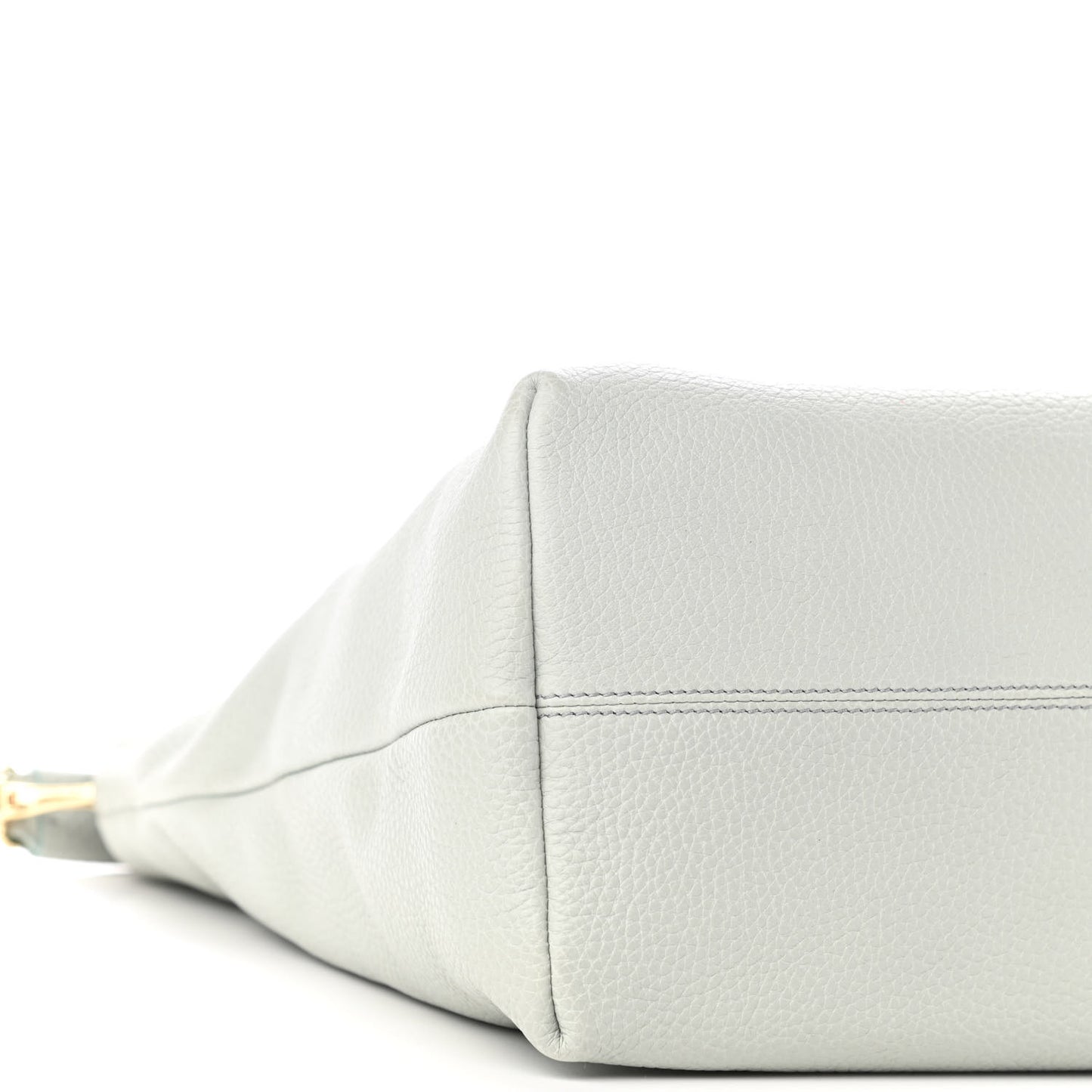 Grainy Calfskin Medium Cale Hobo Storm Grey