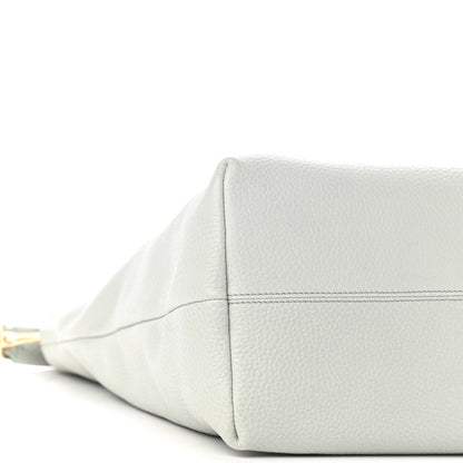 Burberry Grainy Calfskin Medium Cale Hobo Storm Grey 8 of 10