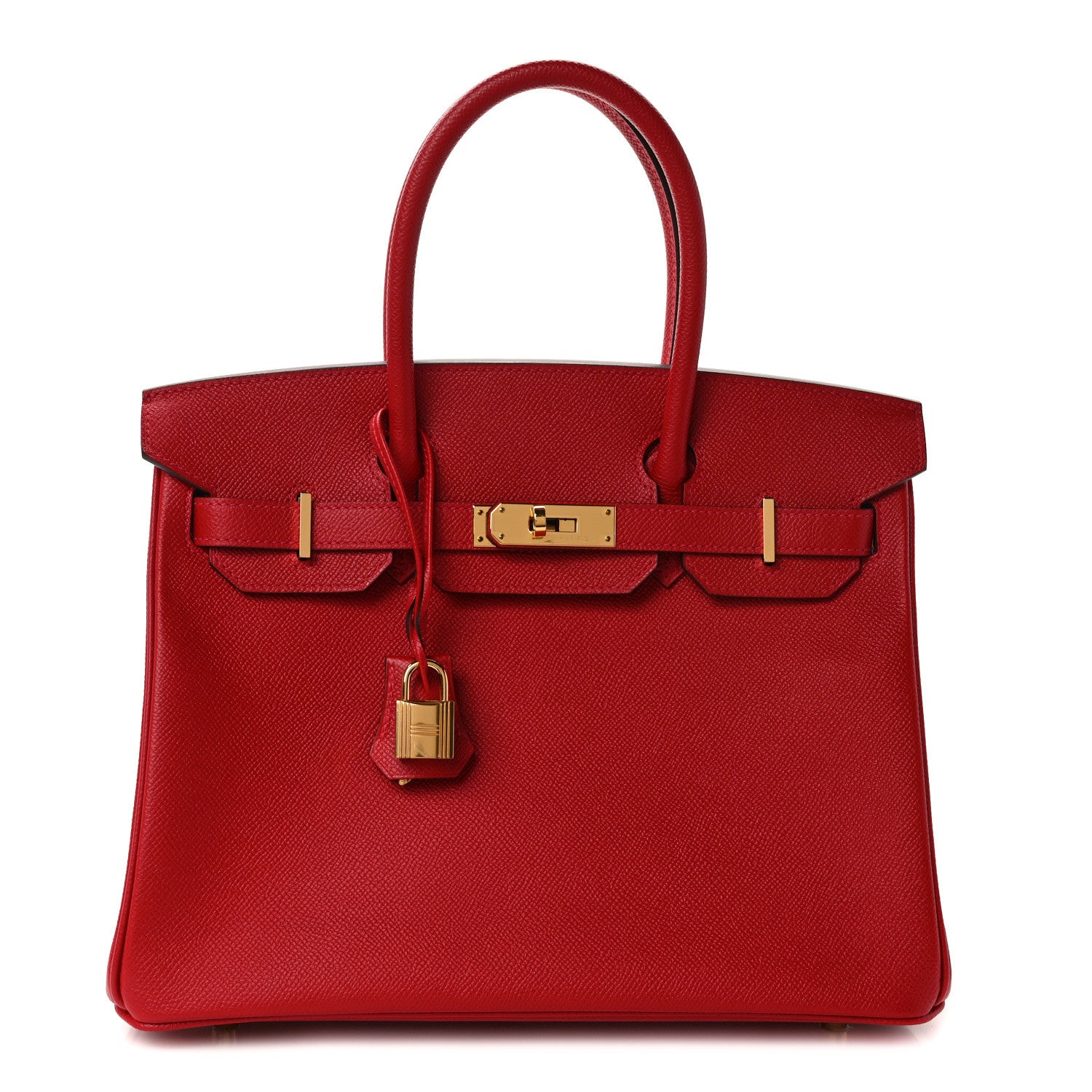 Hermes Epsom Birkin 30 Rouge Casaque 1 of 13