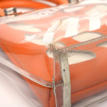 Off-White X Heron Preston PVC Transparent Crossbody Bag Orange White 13 of 19