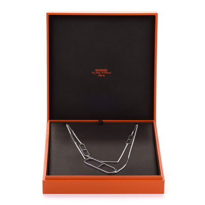 Hermes Sterling Silver Ever Chaine d'Ancre Long Necklace 120 6 of 6