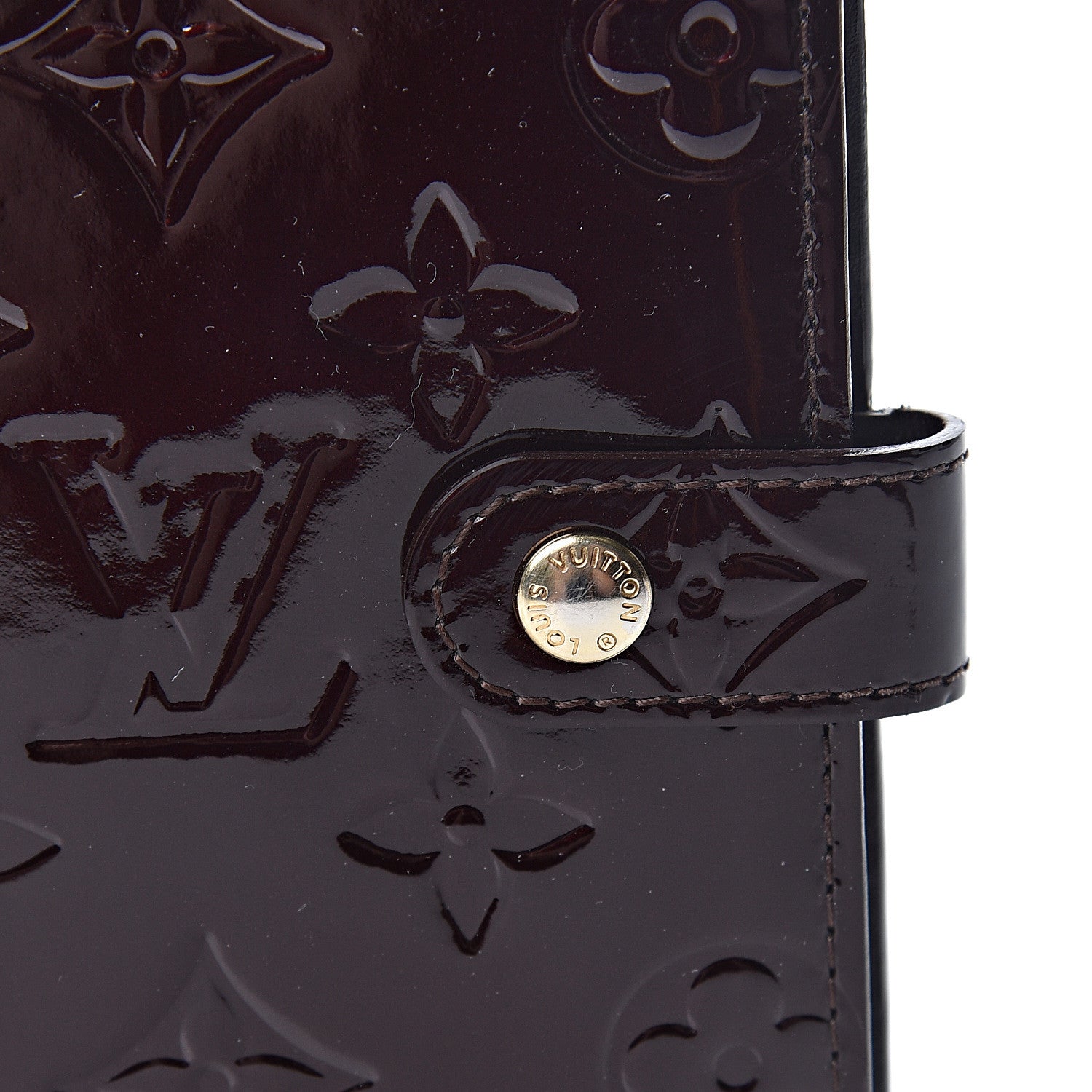 Louis Vuitton Vernis Small Ring Agenda Cover Amarante 8 of 9