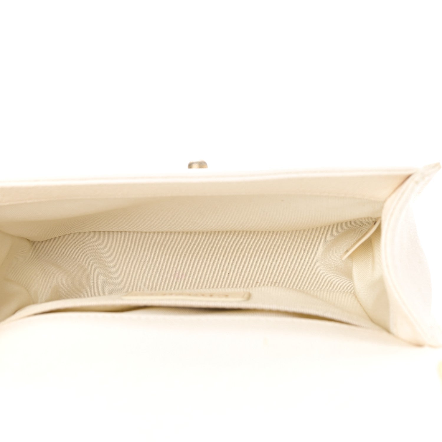 Chanel Caviar Quilted Small Boy Flap White 5 of 10