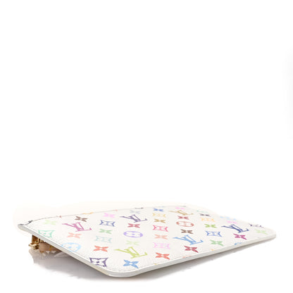 Louis Vuitton LV X TM Monogram Multicolor Neverfull MM Pochette White 4 of 6