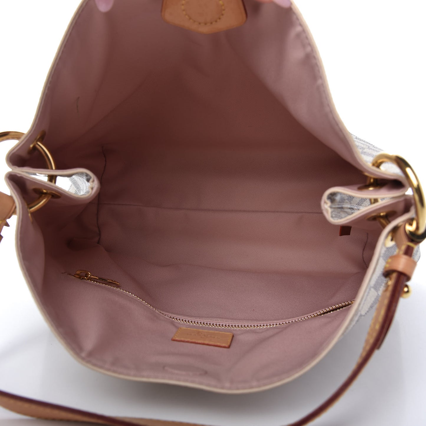 Damier Azur Graceful PM Rose Ballerine