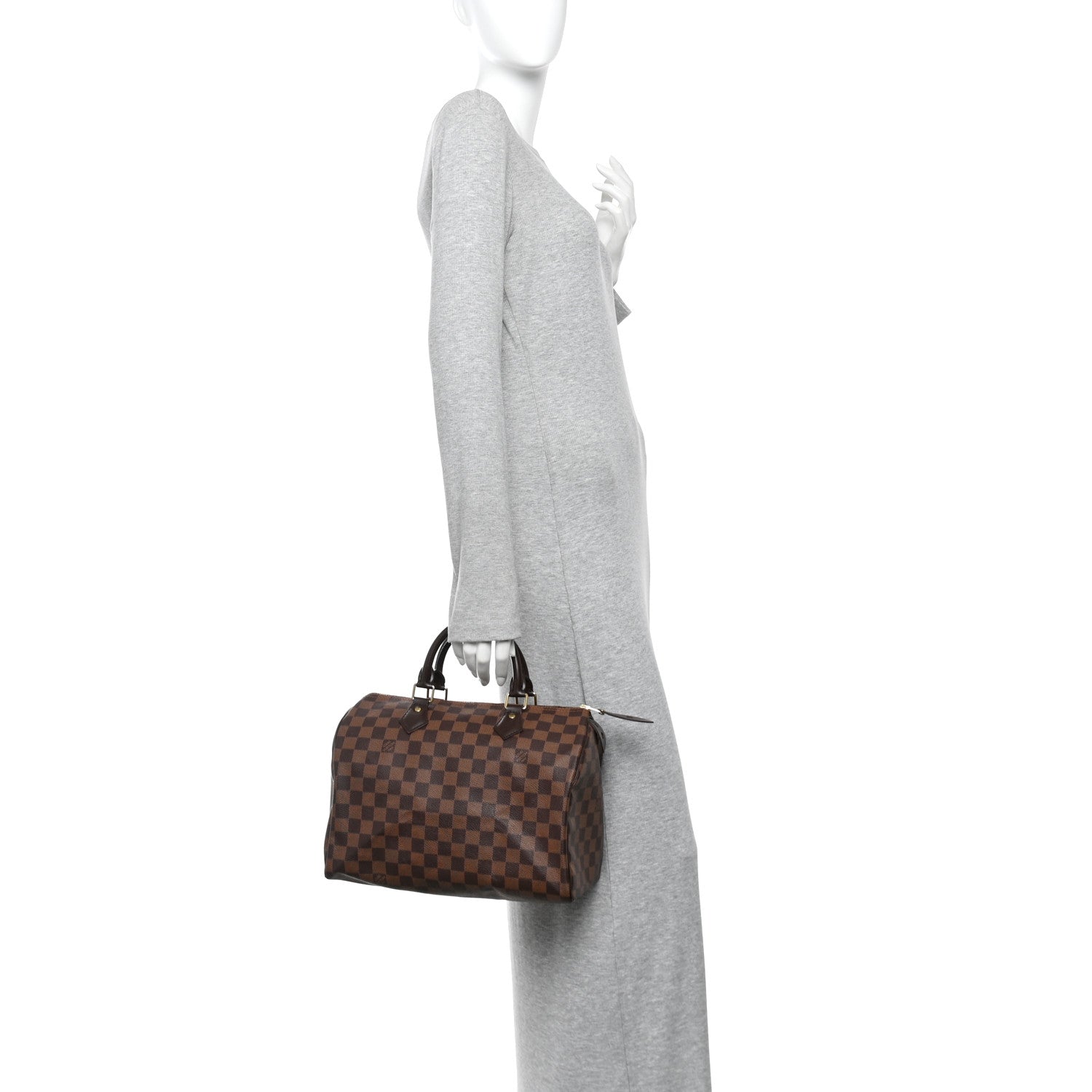 Louis Vuitton Damier Ebene Speedy 30 2 of 10