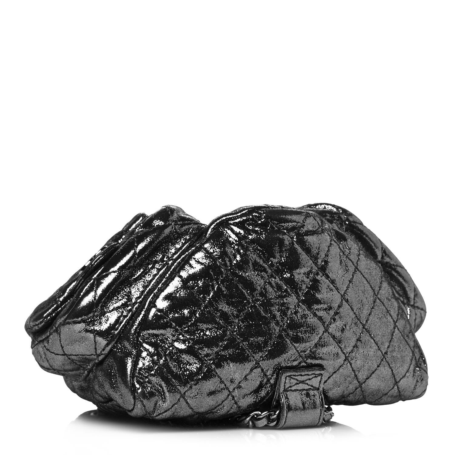Chanel Iridescent Calfskin Mini Backpack Is Back Silver 3 of 9