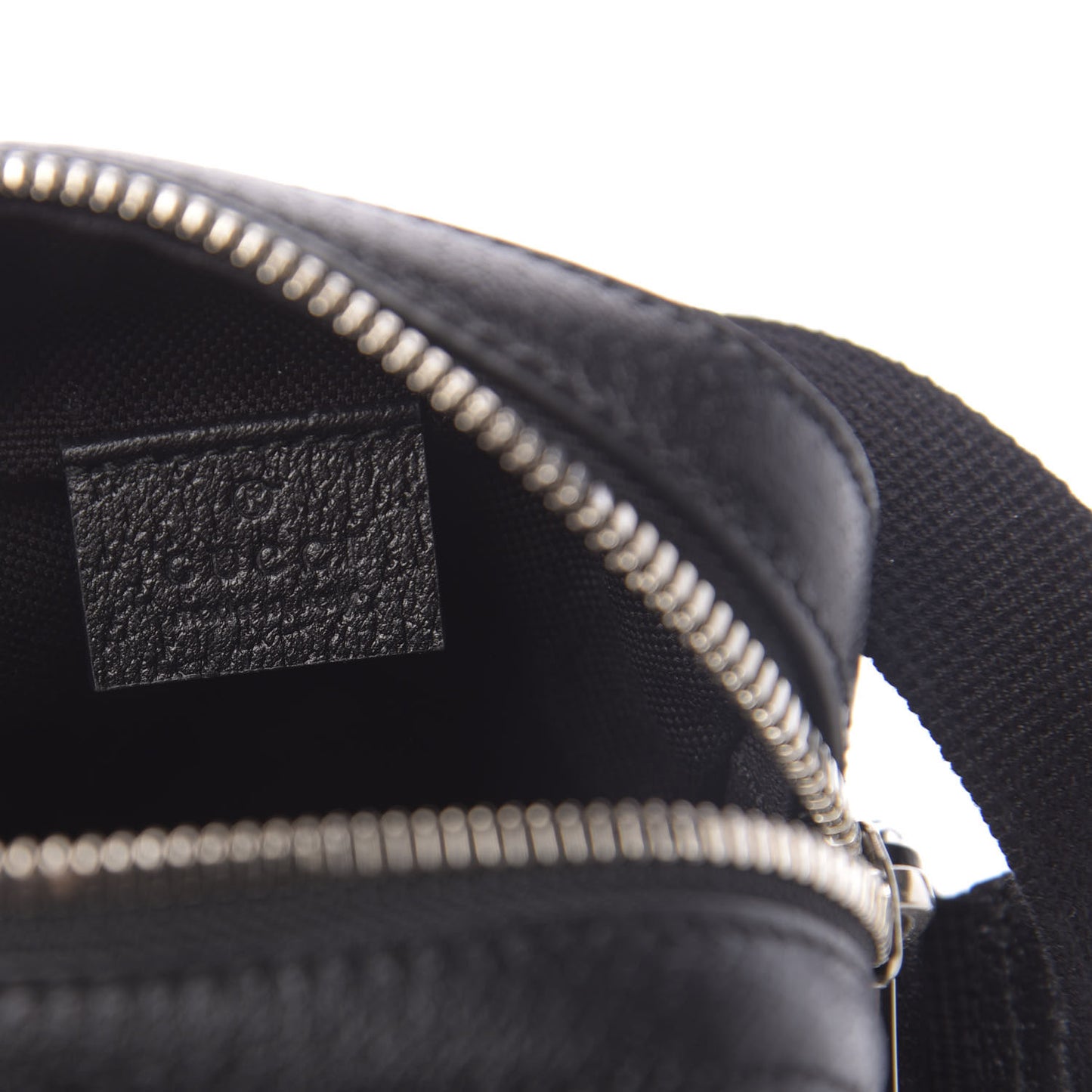 GG Supreme Monogram Psychedelic Messenger Bag Black