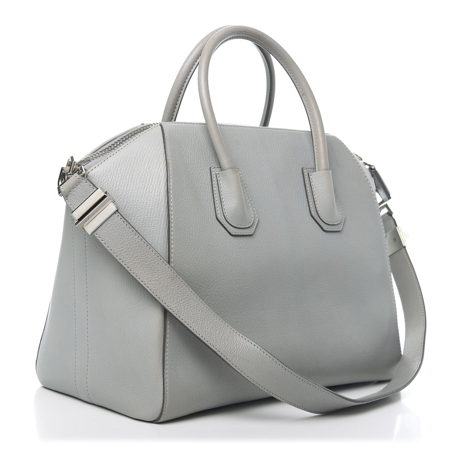 Givenchy Sugar Goatskin Medium Antigona Pearl Grey 4 of 17