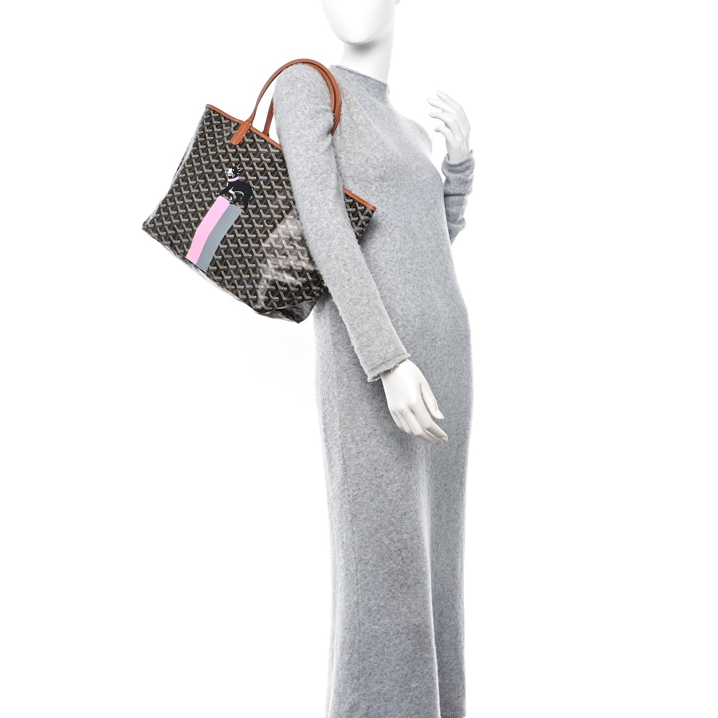 Goyardine Saint Louis PM Black Gold