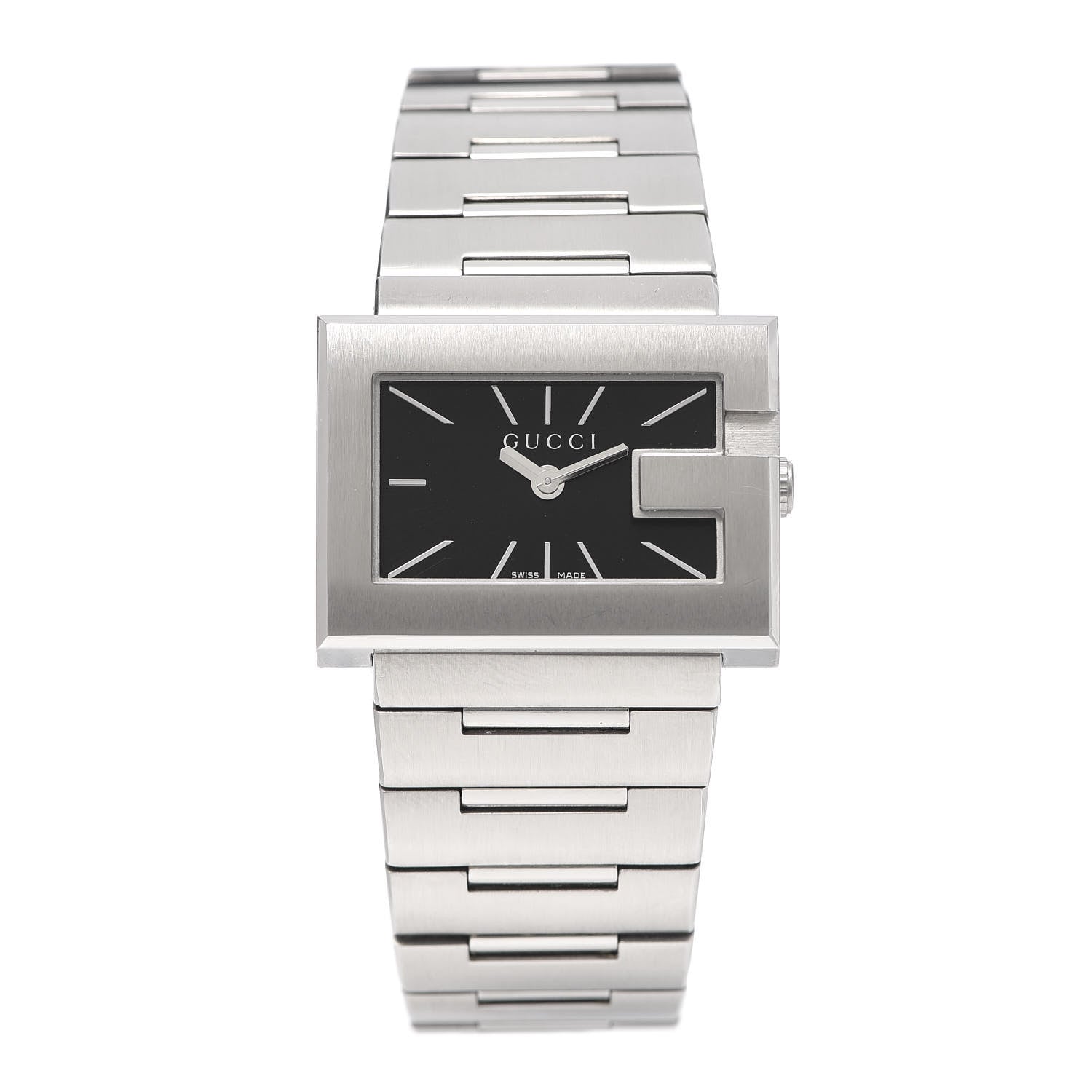 Gucci Stainless Steel 31mm 100L Quartz Watch Black 1 of 6
