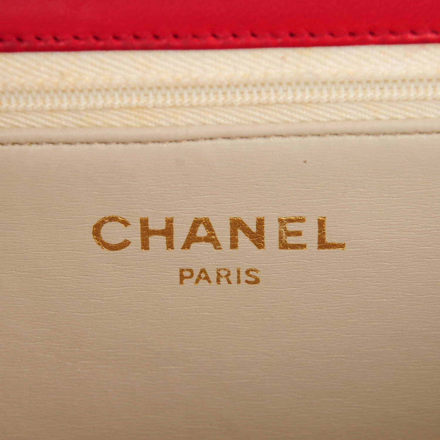 Chanel Lambskin Quilted Shoulder Flap Red 6 of 7
