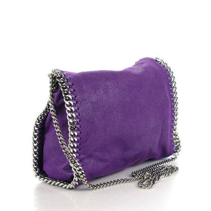 Stella McCartney Shaggy Deer Mini Falabella Tote Bright Purple 3 of 9