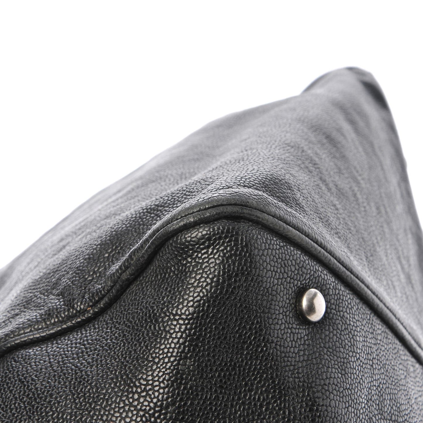 Distressed Caviar Outdoor Tote Black