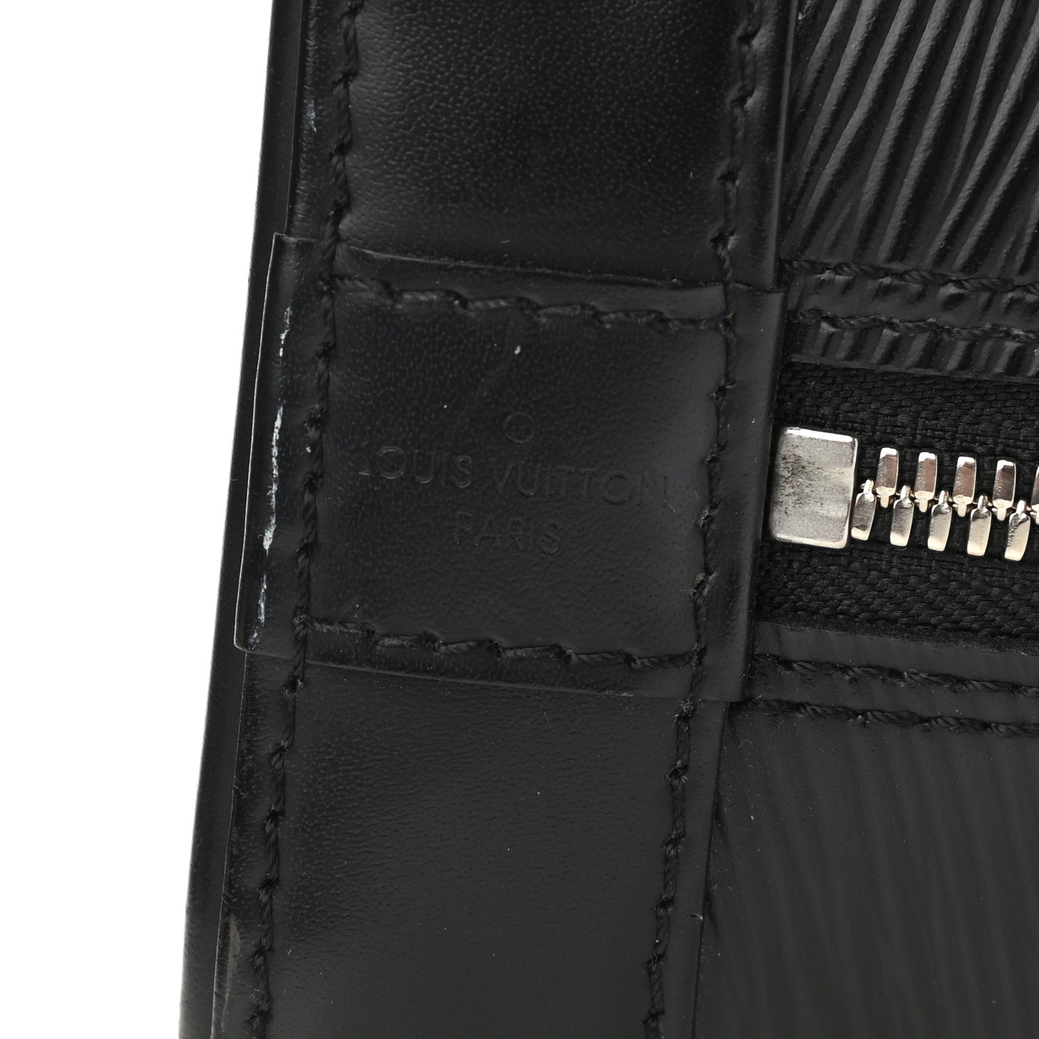 Louis Vuitton Epi Alma BB Black 6 of 10