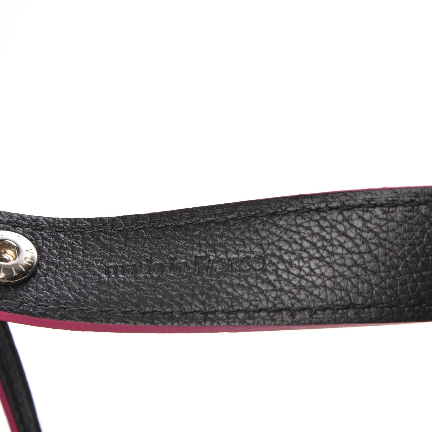 Louis Vuitton Calfskin Lockme Bucket Black 7 of 11