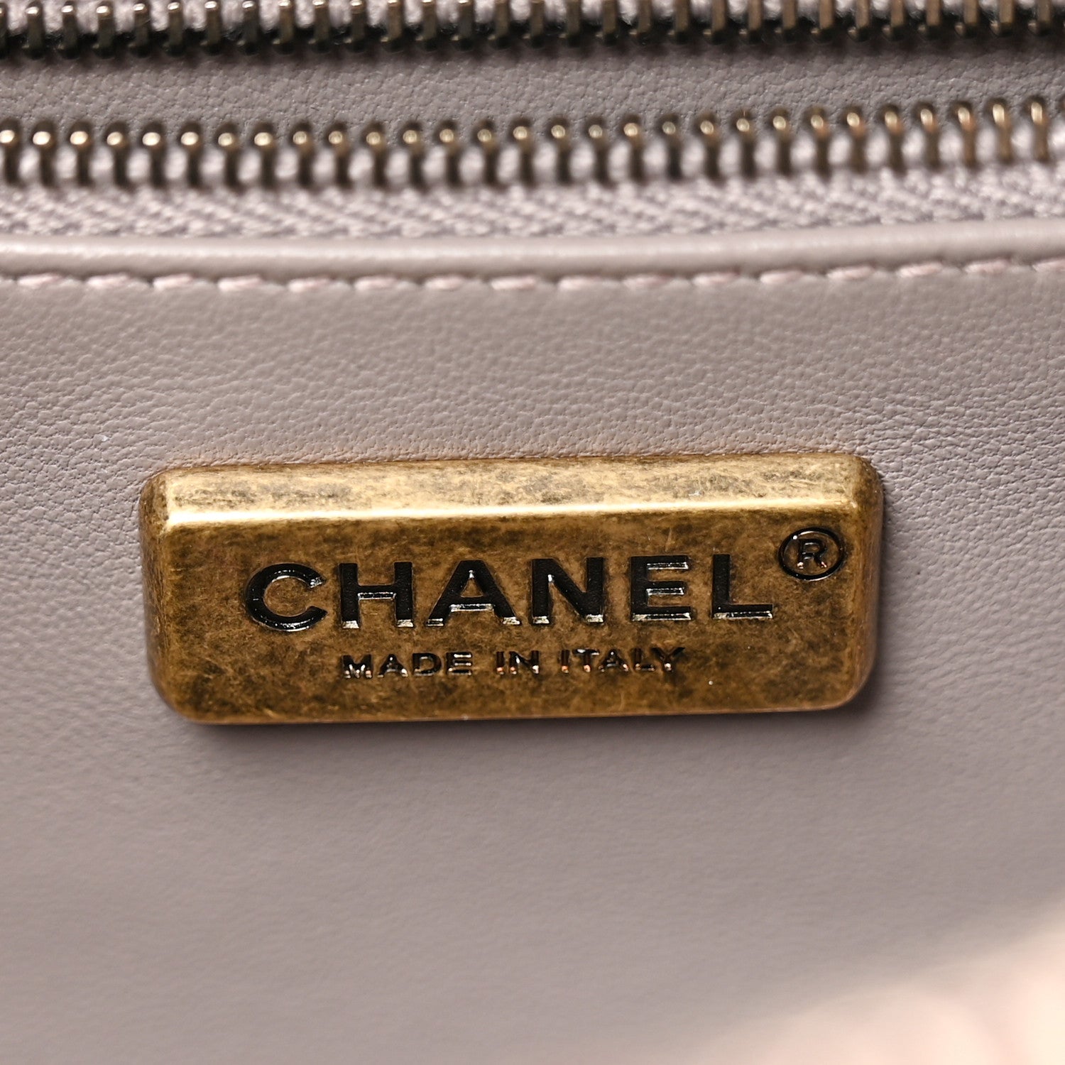 Chanel Snakeskin Calfskin Quilted Small Coco Curve Vanity Burgundy 6 of 14