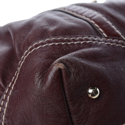 Gucci Calfskin Horsebit Medium Nail Boston Brown 6 of 15