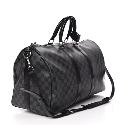 Louis Vuitton Damier Graphite Keepall Bandouliere 45 3 of 15