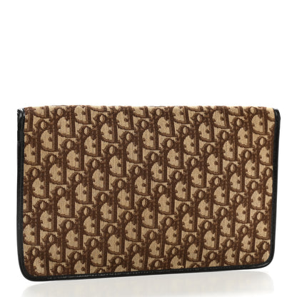 Christian Dior Monogram Pouch Clutch Brown 3 of 10