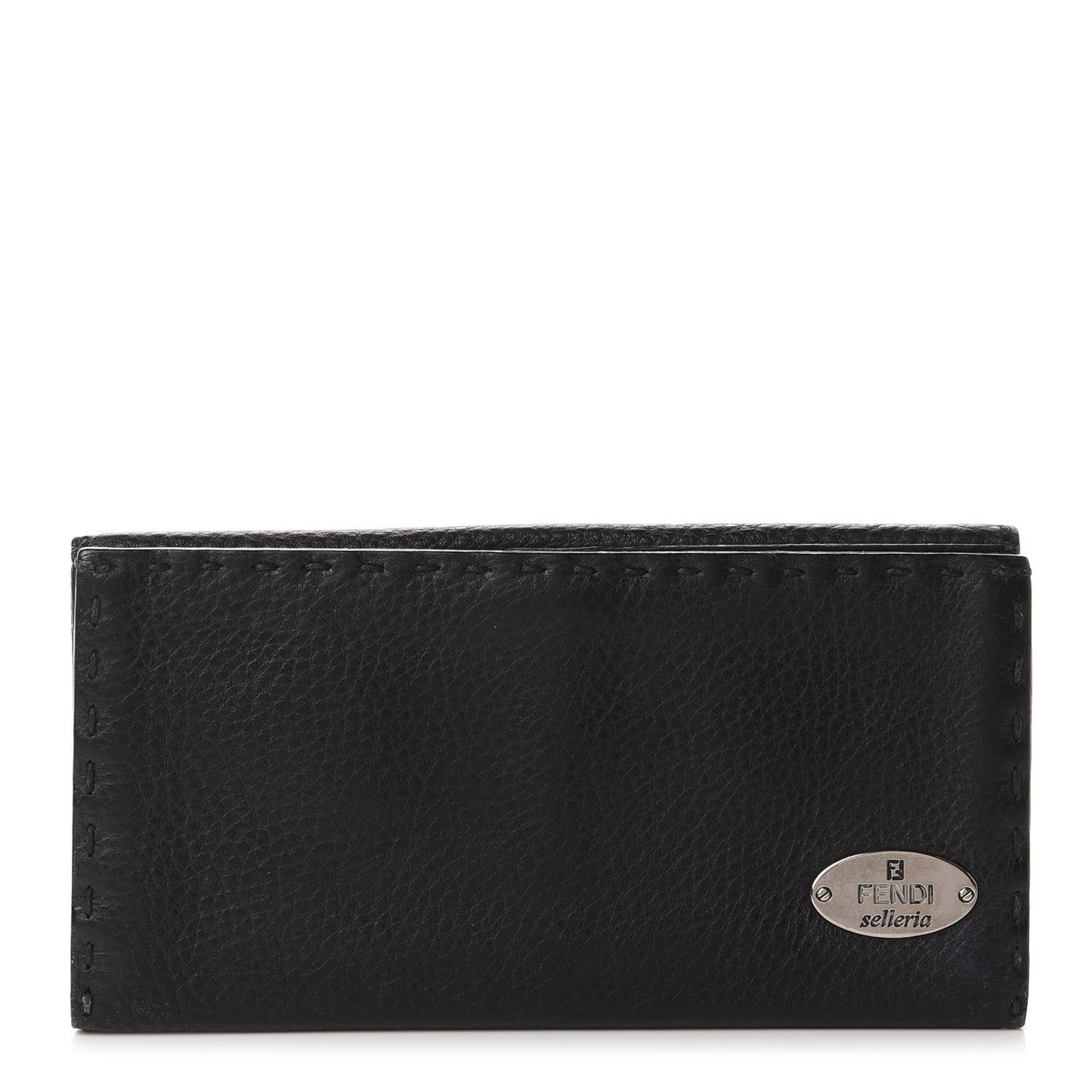 Calfskin Romano Selleria Continental Wallet Brown