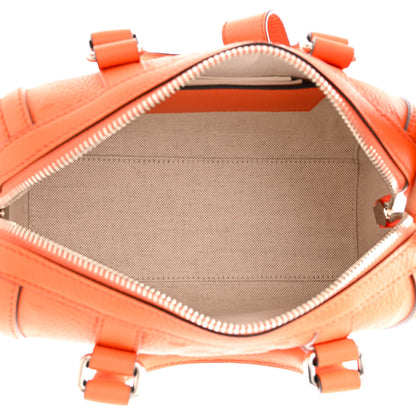Gucci Piuma Calfskin Jumbo GG Embossed Mini Duffle Bag Good Orange 5 of 10