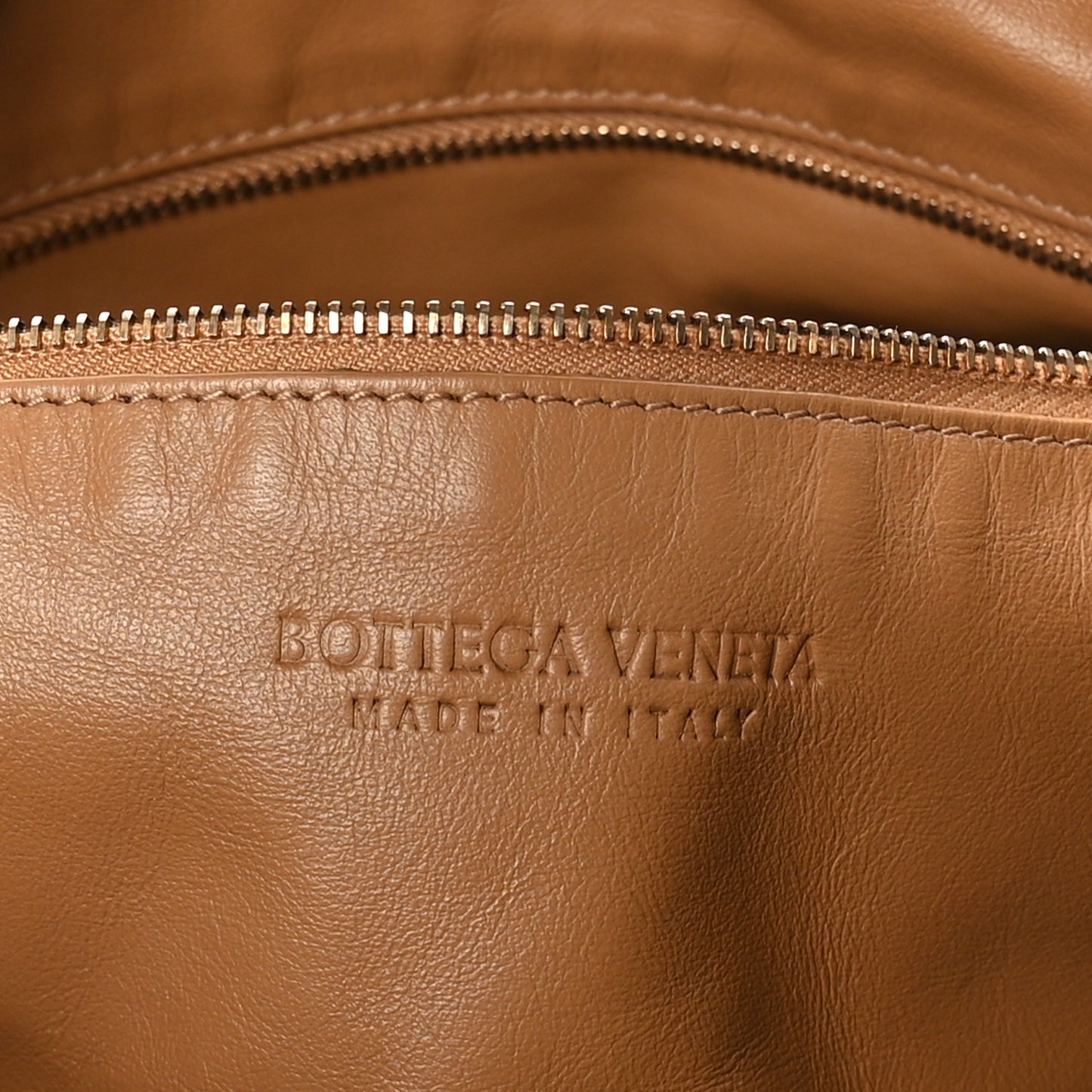 Nappa Intrecciato Small Jodie Caramel