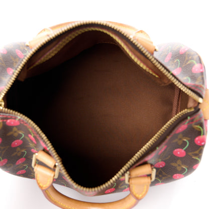 Louis Vuitton Monogram Cerises Speedy 25 5 of 12