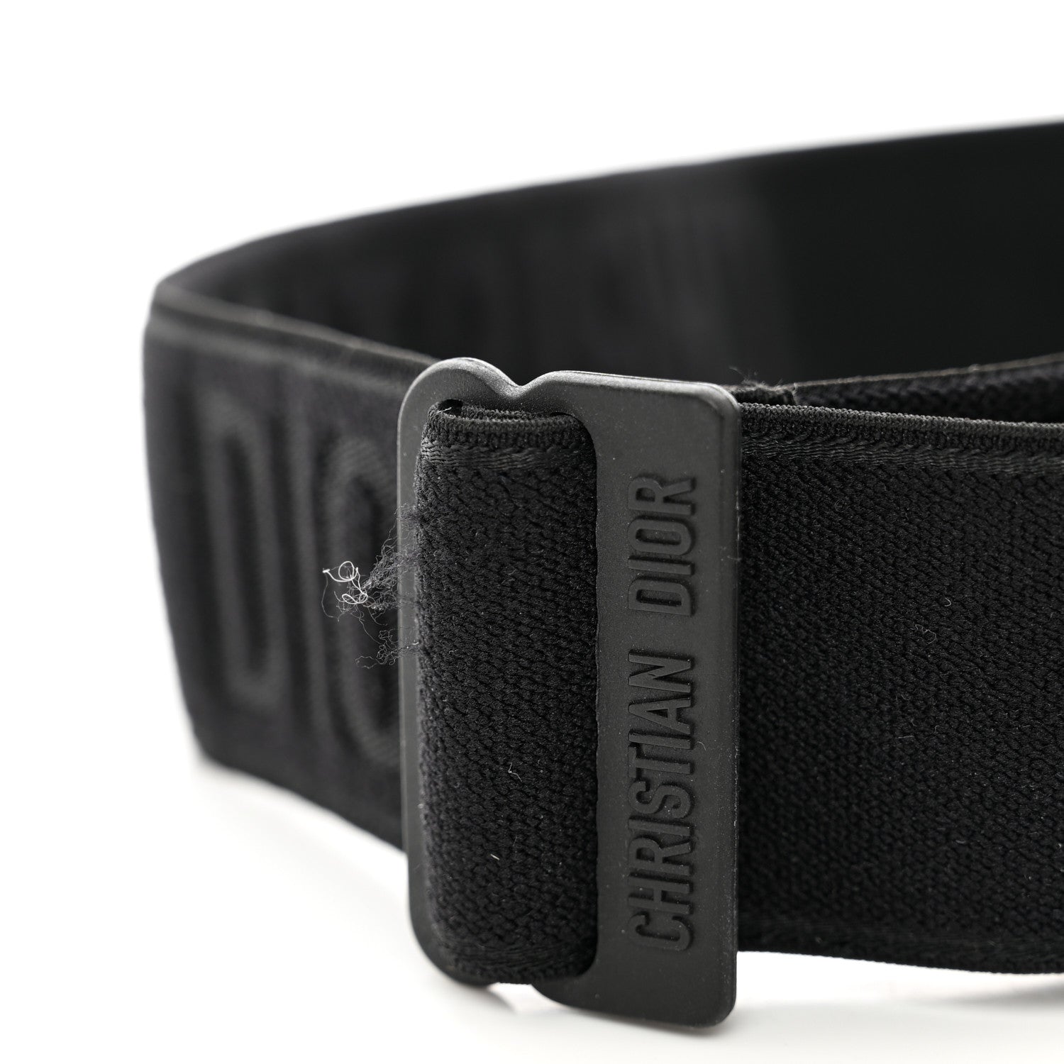 Christian Dior Mirrored DiorClubV1U Sun Visor Black 9 of 9