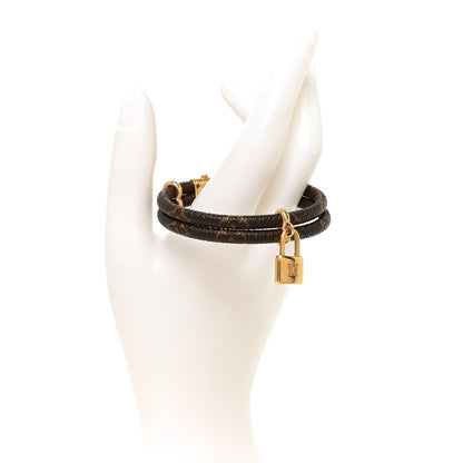 Louis Vuitton Monogram Keep It Twice Bracelet 17 2 of 4