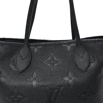 Louis Vuitton Empreinte Monogram Giant Neverfull MM Black 8 of 11